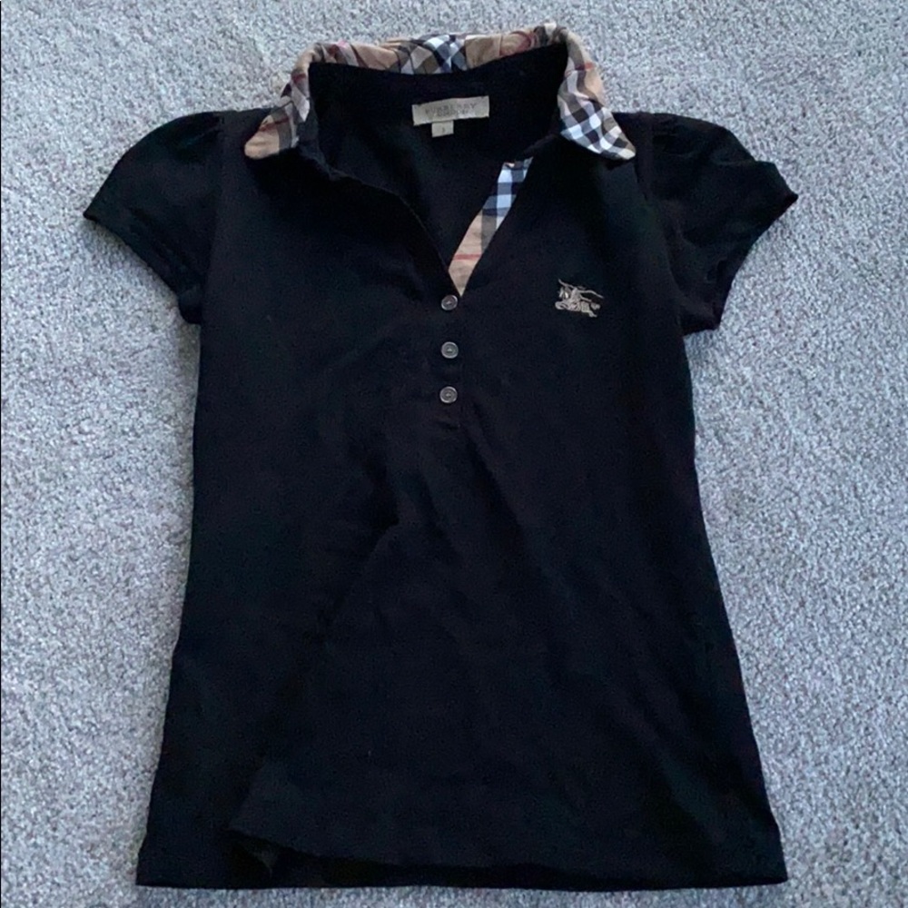 Black Burberry Shirt